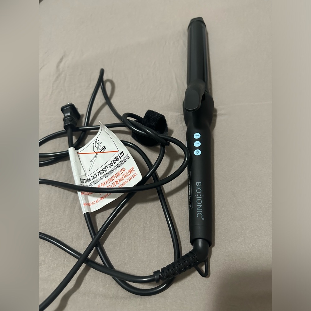 Bio Ionic 1.25 inch long barrel curling iron